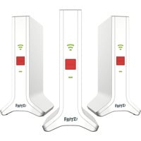 AVM FRITZ!Mesh Set 4200 3er-Set, Repeater weiß/rot, 3x FRITZ!Repeater 3000 AX