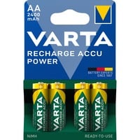 VARTA Recharge Accu Power AA, Akku 4 Stück, AA