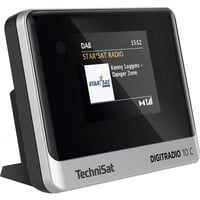 TechniSat DIGITRADIO 10 C schwarz/silber, UKW, DAB+