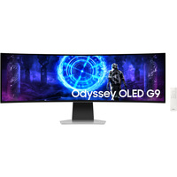 SAMSUNG Odyssey S49DG954SU OLED G95SD, Gaming-Monitor 124 cm (49 Zoll), silber, DQHD, FreeSync Premium Pro, G-Sync kompatibel, 240Hz Panel