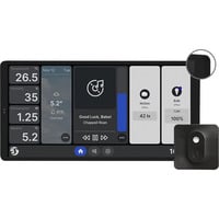 Shelly Wall Display X2 Black + Blu H&T, Bedienteil schwarz