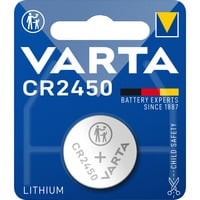 VARTA Lithium Coin Knopfzelle CR2450, Batterie 1 Stück