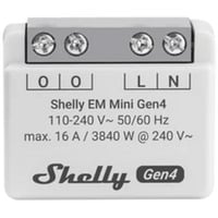 Shelly EM Mini Gen4, Messgerät grau