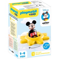PLAYMOBIL 71321 1.2.3 & Disney: Mickys Drehsonne, Konstruktionsspielzeug 