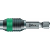 Wera 889/4/1 K Rapidaptor Universalhalter, 1/4", Steckschlüssel- Adapter schwarz/grün, für Bits