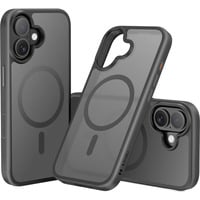 Nevox StyleShell INVISIO, Handyhülle schwarz, iPhone 17, kompatibel mit MagSafe