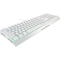 CHERRY MX 3.1, Gaming-Tastatur weiß/silber, DE-Layout, Cherry MX2A Red