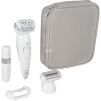 Braun Silk-épil 9-341 SensoSmart, Epiliergerät weiß/silber