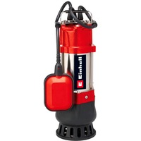 EINHELL Schmutzwasserpumpe GC-DP 5010 G, Tauch- / Druckpumpe rot/edelstahl, 500 Watt