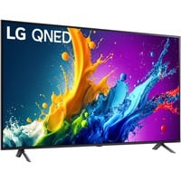 LG 86QNED80T6A, LED-Fernseher 217 cm (86 Zoll), schwarz, UltraHD/4K, QNED, WLAN, LAN, Bluetooth, HDR10, Triple-Tuner