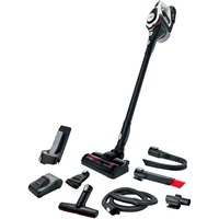 Bosch Serie 8 Akkustaubsauger Unlimited Gen2 BSS825FRSH, Stielstaubsauger schwarz/weiß, POWER FOR ALL ALLIANCE