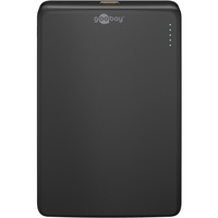 goobay Magnetische Wireless Powerbank 5.000 mAh schwarz, 5 Ah, 1x USB-C + Ladepad, Power Delivery