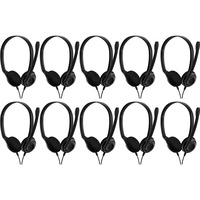 EPOS EDU 12 USB, Headset schwarz, 10er Pack, USB-A, Inline-Steuerung