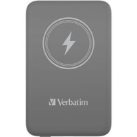 Verbatim Wireless Powerbank Charge 'n' Go 10.000mAh grau, Qi, PD 3.0, Quick Charge 3.0