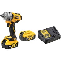 DEWALT Akku-Schlagschrauber DCF891P2T, 18Volt, 1/2" gelb/schwarz, 2x Li-Ion XR Akku 5,0Ah, in TSTAK Box