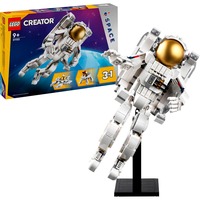 LEGO 31152 Creator 3-in-1 Astronaut im Weltraum, Konstruktionsspielzeug 