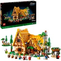 LEGO 43242 Disney Die Hütte von Schneewittchen und den sieben Zwergen, Konstruktionsspielzeug 