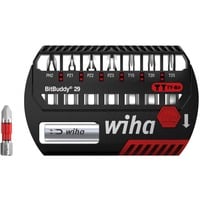 Wiha Bit-Satz BitBuddy TY-Bits 29mm, 8-teilig schwarz/rot, PH / PZ / TX