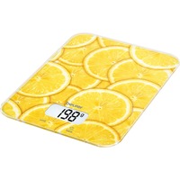 Beurer Küchenwaage KS 19 Lemon gelb, Zitronen-Motiv