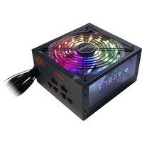 Inter-Tech Argus RGB-650W CM II, PC-Netzteil schwarz, 2x PCIe, Kabelmanagement, 650 Watt