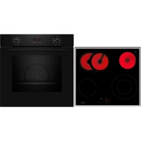 Neff BX46PB, Backofen-Set schwarz/edelstahl