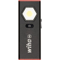 Wiha Handleuchte 1.200 lm, Taschenlampe schwarz/rot