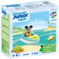 PLAYMOBIL 71707 Junior Aqua & Disney: Mickys Bootstour, Spielfigur 