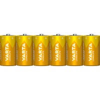 VARTA Longlife, Batterie 6 Stück, C