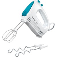 Bosch Handmixer CleverMixx FUN MFQ2210D weiß/türkis, 375 Watt