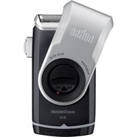 Braun MobileShave M-90, Rasierer schwarz/silber