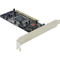 DeLOCK Controller SATA, 4 Port mit Raid Lite Retail