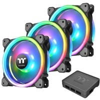 Thermaltake Riing Trio 14 RGB 3 Pack, Gehäuselüfter 3er Pack, 140 mm