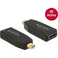 DeLOCK Adapter Mini DisplayPort 1.2 auf HDMI schwarz